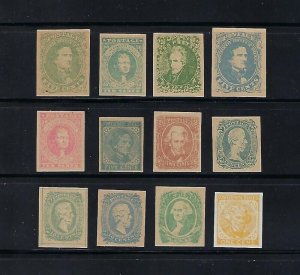 12 CIVIL WAR FACSIMILES 