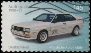 Germany 3031 - Used - 145c Audi Quattro, 1980-91 (2018) (cv $2.15)