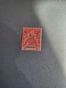 Stamps Martinique Scott #48 hinged
