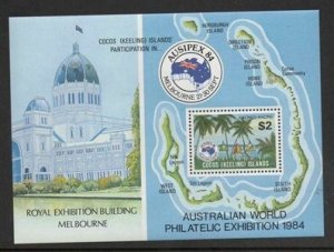 Cocos Islands SC#121 Ausipex SS MNH