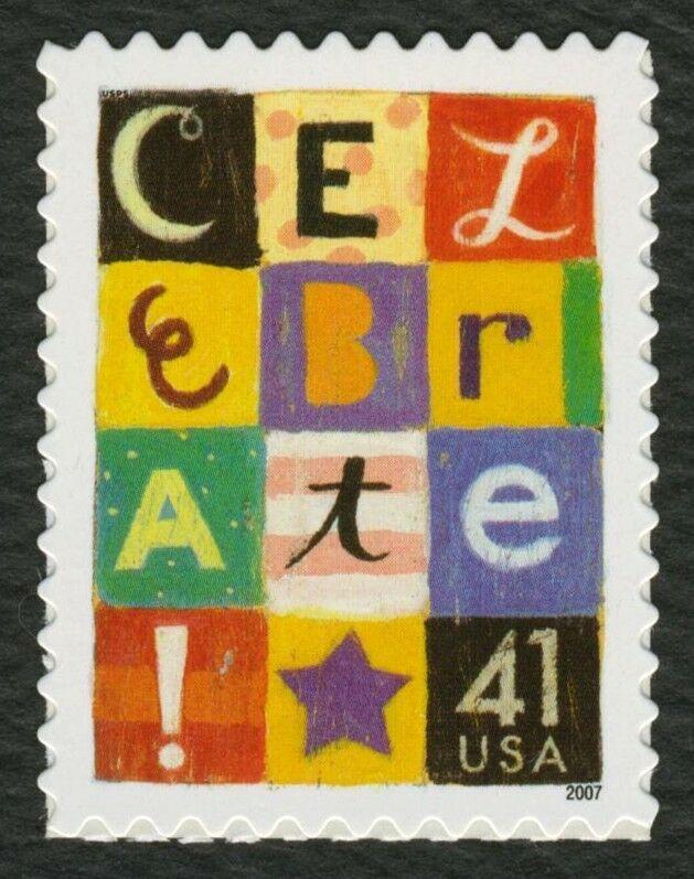 #4196 41c Celebrate, Mint **ANY 5=FREE SHIPPING**