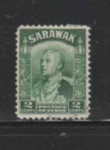 SARAWAK #111 1934 2c SIR CHARLES BROOKE MINT VF NH O.G