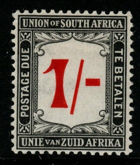 SOUTH AFRICA SGD7 1915 1/= RED & BLACK POSTAGE DUE MTD MINT