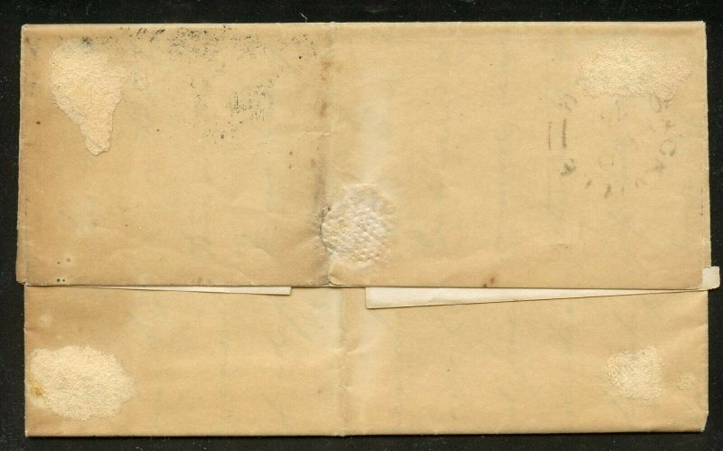 US Scott 158 on 1876 Cover from New Orleans to Sackville New Brunswick Canada