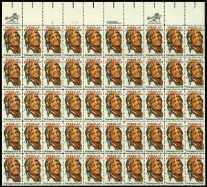 Douglas Fairbanks Full Sheet of Fifty 20 Cent Postage Stamps Scott 2088