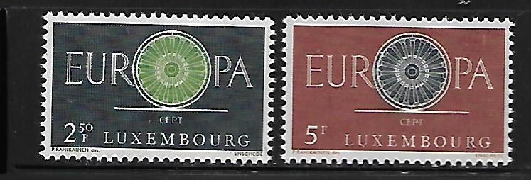 LUXEMBOURG, 374-375, MNH, EUROPA