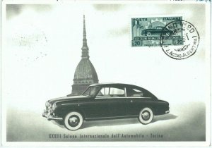 71025 - ITALY - postal history - FDC MAXIMUM CARD - CARS car 1951-