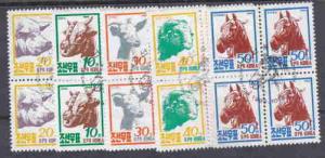 KOREA BLx4 CTO FARM ANIMALS, HORSE, COWS AAE4664