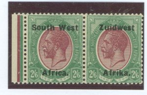 South West Africa #28 Unused Single (King)