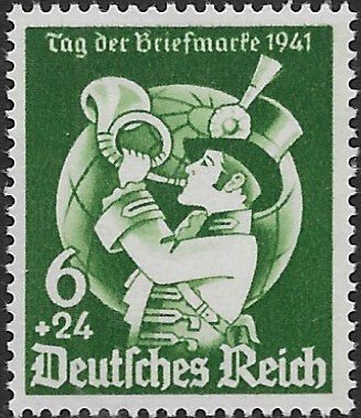 Germany  B-188  1941   FVF Mint NH