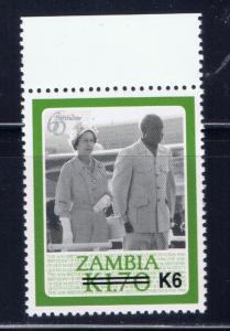Zambia 407 NH 1987 Surcharge