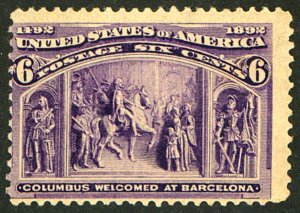 U.S. #235 MINT OG LH