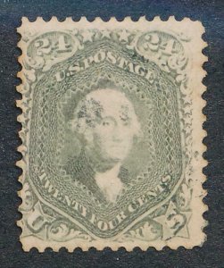 UNITED STATES (US) 78b USED F-VF LIGHT CANCEL 