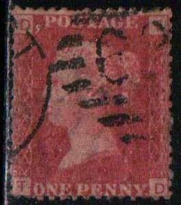 Great Britain 33 Plate 159, T-D