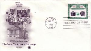 US FDC Sc.# 2618 LOVE Stamp 1992 L731