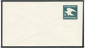 SC#U607 (22¢) D Rate Eagle Envelope