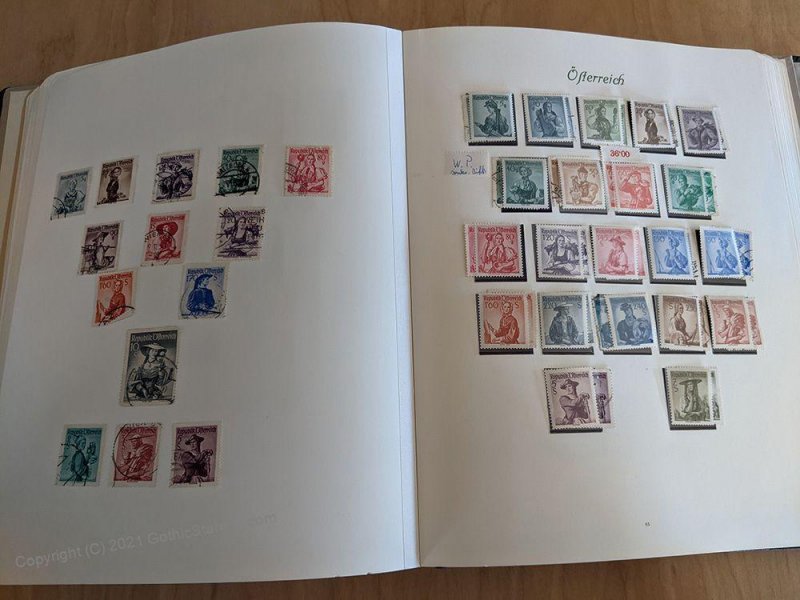 Austria Postwar Collection Graz Renner Sheets Birds Kids MNH + Many Used G105674