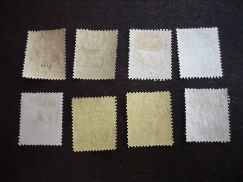 Stamps - Bermuda - Scott# 40-47 - Used Part Set of 8 Stamps