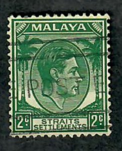 Straits Settlements #239 used single