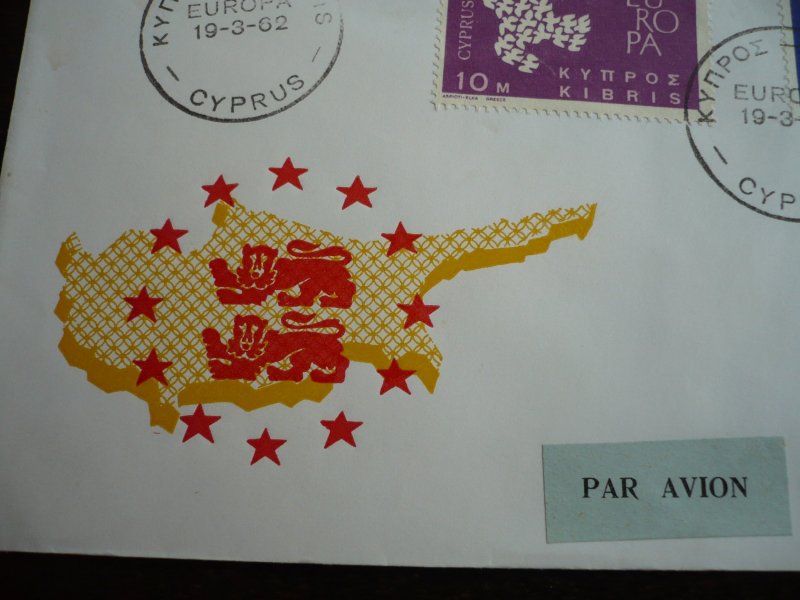 Europa 1962 - Cyprus - Set - First Day Cover