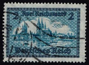 Germany #387 View of Cologne; Used (15.00)