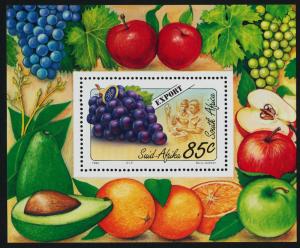 South Africa 873a MNH Fruit, Grapes, Apples, Orange, Avocardo