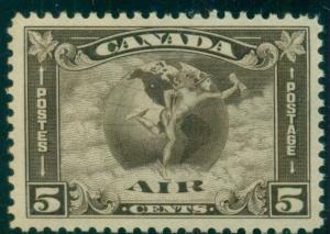 CANADA #C2 5¢ Airmail, og, NH, VF, Scott $140.00