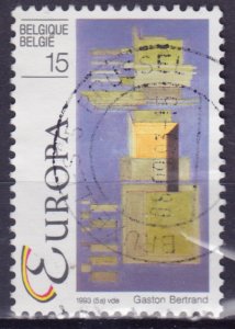 Belgium, 1993, EUROPA, Modern Art, Mi#2553, used