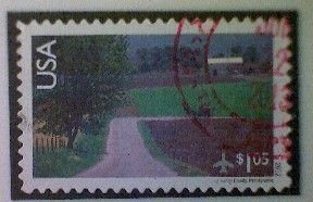 United States, Scott #C150, used(o) air mail, 2012,  Amish Buggy,  $1.05