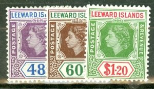 IA: Leeward Islands 133-147 most mint (135, 139-142 used) CV $59.70