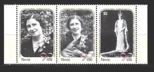 Nevis. 1990. 548-50. Queen mother. MNH.