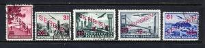 Serbia Stamps # 2NC11-15 VF Used