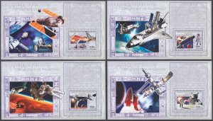 2006 Congo Kinshasa Lollini 10430 5-8/B Transport and space conquest. 17,00 €