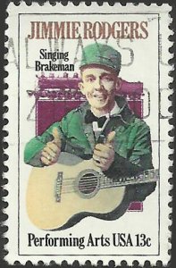 # 1755 USED JIMMIE RODGERS AND LOCOMOTIVE