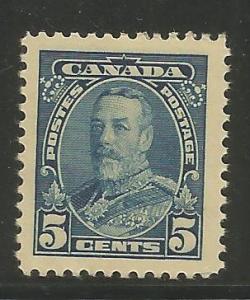 CANADA  221  MNH,  KING GEORGE V