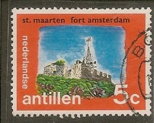 Netherlands Antilles  Scott 335   Fort   Used