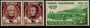 Australia  #263-265  Mint H  263-264 as a pair CV $4.55