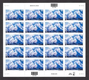 U.S. #C137 MINT, NH MT. MCKINLEY FULL SHEET - PRICED AT FACE VALUE !