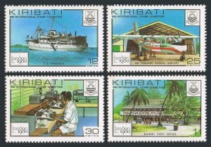 Kiribati 352-355,MNH.Michel 349-352. LONDON-1980.Post office,ship,airplane.