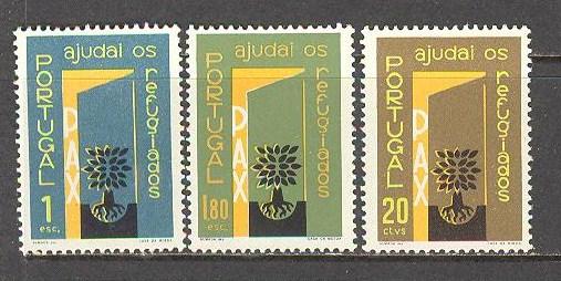 PORTUGAL Sc# 848 - 850 MNH FVF Set3 WRY Emblem & Peace