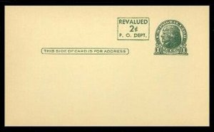 UX41 MINT FACE POSTAL CARD