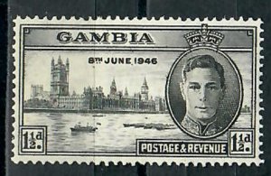 Gambia #144 Peace Issue Mint Hinged single