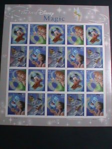 UNITED STATES-2007 SC#4192-5 DISNEY CARTOON -MAGIC MNH SHEET VERY FINE