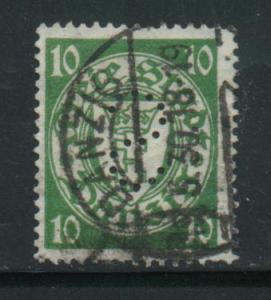 Danzig Sc # 173 Used, wmk 109