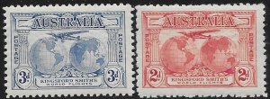 Australia 111-12   1931  set  2   fvf mint   nh