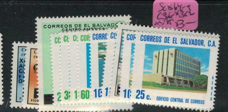 El Salvador SC 864-9, C366-8, 382, MNH (8ecq)