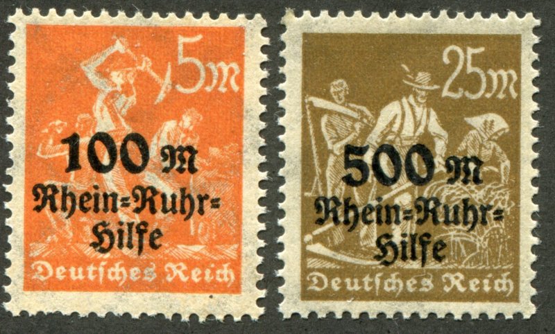 Deutsches Reich    SC.# B 1-2 MNH**