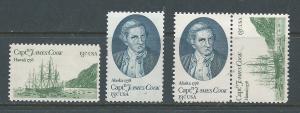 Scott # 1732-1733   unused OG hinged singles & pair