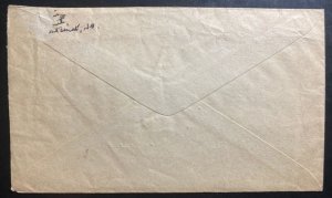 1959 Montserrat Airmail Cover To Roxbury Ma USA 