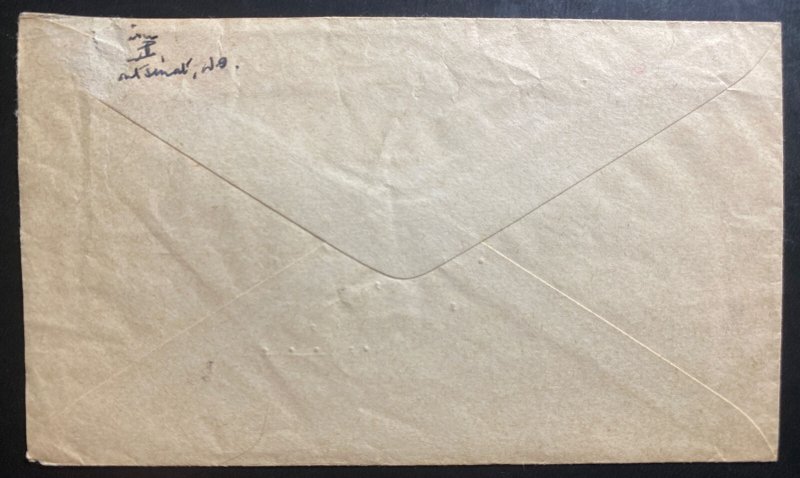 1959 Montserrat Airmail Cover To Roxbury Ma USA 